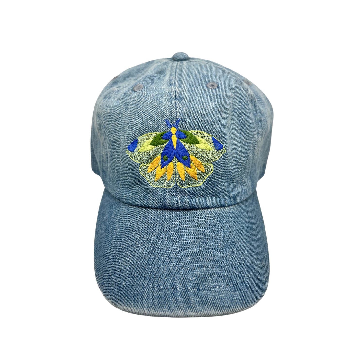 Toddler Denim Moth/Bug Caps