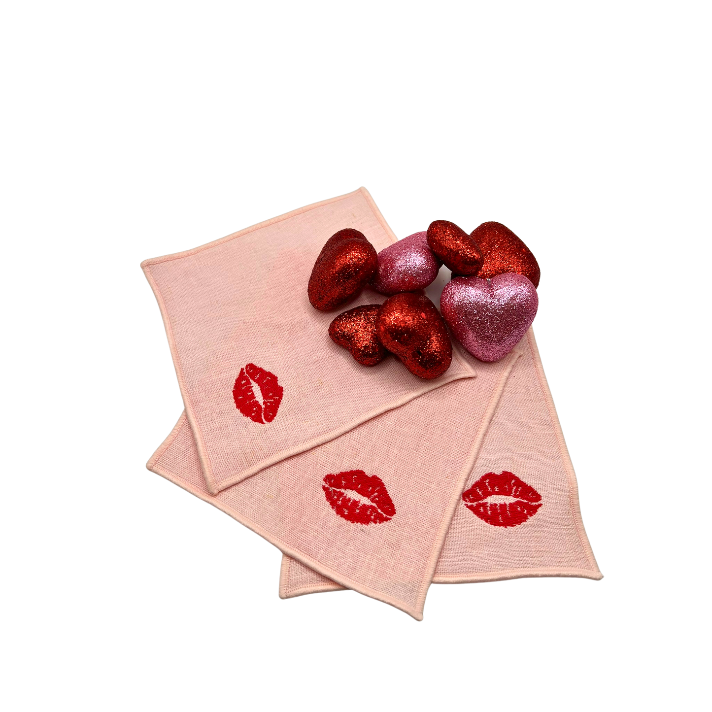 Kiss Cocktail Napkin + ATELIER SAUCIER - Set of 4