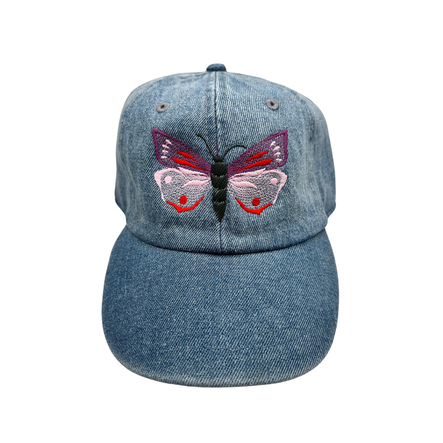 Toddler Denim Moth/Bug Caps