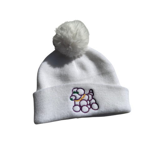 Kids Bead Dog Beanie